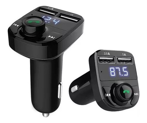 Transmisor Fm Para Carro Bluetooth X8 Modulador Fm Usb Carga