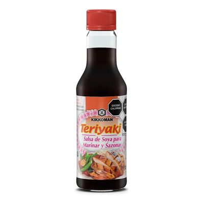 Salsa de Soya Kikkoman Teriyaki para Marinar y Sazonar 296ml | MercadoLibre