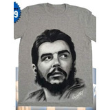 Remera Del Che Guevara Pintada A Pincel