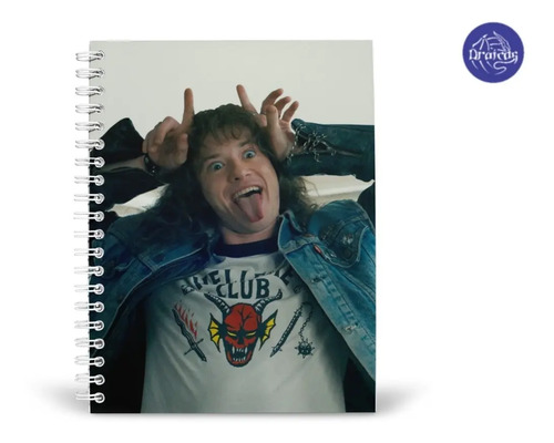 Stranger Things Libreta Cuaderno Profesional Pasta Dura Lp
