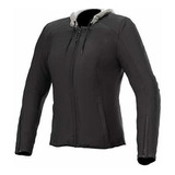 Chaqueta Moto Alpinestars Mujer, Negro, Grande