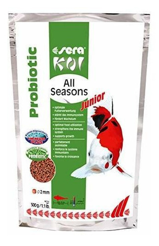 Comida Para Peces - Sera Koi Junior All Seasons Pet Food, 1.