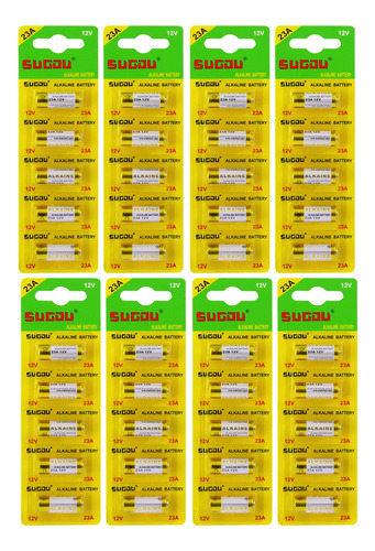 Pack 40 Pilas 23a Alkaline Battery 12v A23