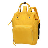 Mochila Everlast Boca Rigida De Pez Nylon Clásica Diaria Juv Color Amarillo 22157