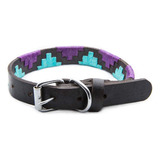 Collar De Perro De Cuero Tribal Gaucho Goods Miami Vice S