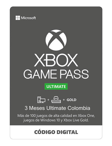 Game Pass Ultimate 3 Meses (código)