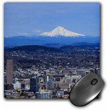 Mouse Pad Imagen Ciudad Portland Oregon 8 X 8 Pulgadas