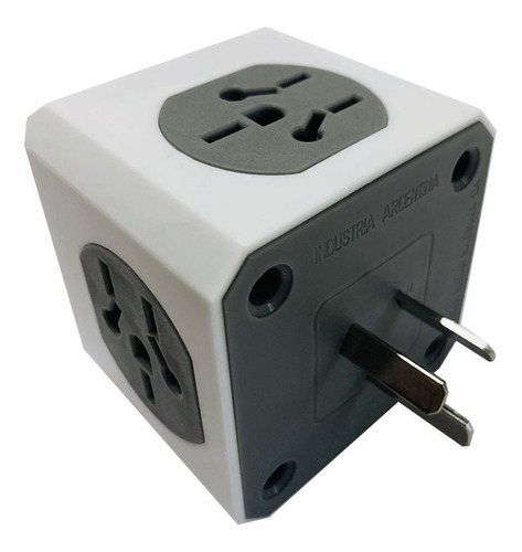 Enchufe Adaptador Cubo 5 Tomas 3 Patas 10amp