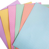 50 Folhas Papel Texturizado Tons Pastéis Bolinhas 180 Gr A4