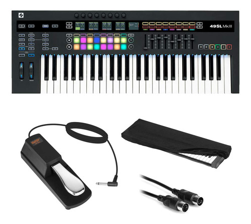 Novation Sl Mkiii 49-note Controlador/secuenciador De Tecla.