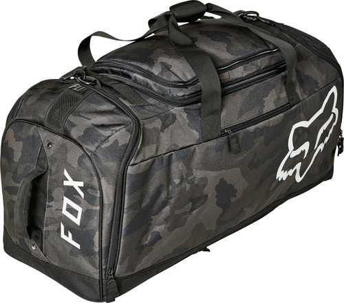 Bolso Fox Pudium Camuflado Negro Original Motocross Rider ®