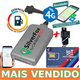 Kit Rastreador Bloq. Veicular Gps Silverfox Melhor Q Tk303g