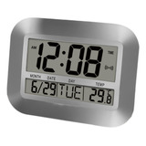 Reloj De Pared Digital Lcd Con Fecha De Temperatura