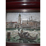 Mosaiquismo Micromosaico Venecia Plaza San Marco Góndola 
