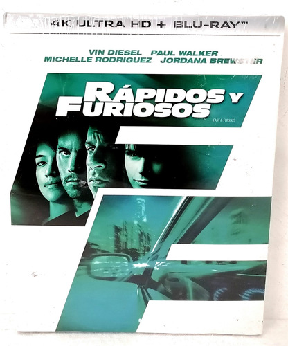 Rapidos Y Furiosos 4kultrahd+blu-ray Original 