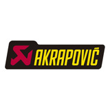 Sticker Emblema Adhesivo Para Escape De Moto Akrapovic