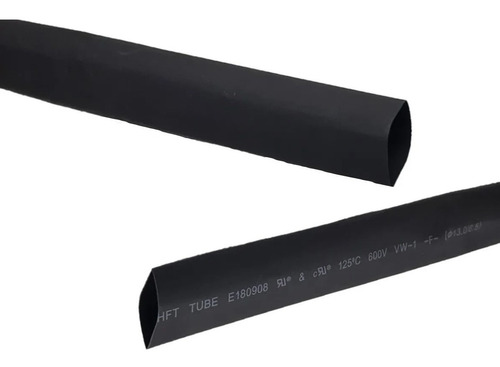 Termocontraible 3.2mm Negro Pack X 10mts.