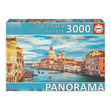 Puzzle Rompecabezas 3000 Gran Canal Venecia Panorama Educa