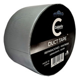 Cinta Duct Tape 48mm X 10m Para Caños Color Plateado