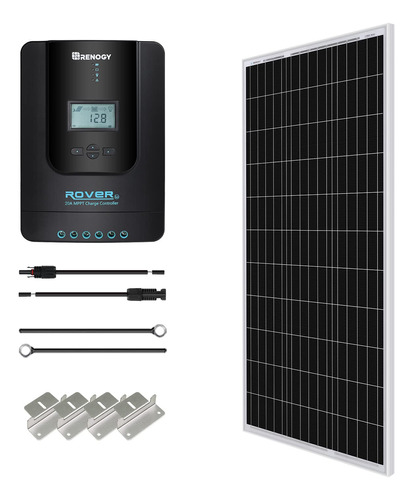 Renogy Kit Monocristalino De Energia Solar, 12 voltios