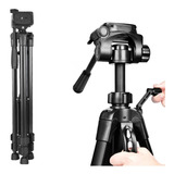 Tripé Câmera Profissional Canon Nikon 1,70m +suporte Celular