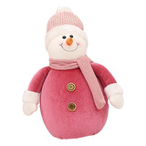 Decoração De Natal Snowman Doll Cute Crafts Desktop L [u]