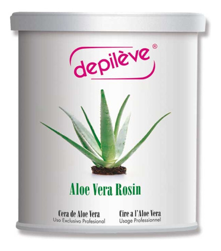 Depileve Cera Depilacion Aloe  Vera Tarro 800grs