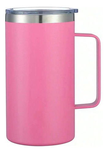 Vasos Térmicos Termos 600ml 20oz Con Y Tapa,taza De Café