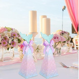 50 Pcs Mermaid Candy Boxes Cajas De Embalaje Wedding Party