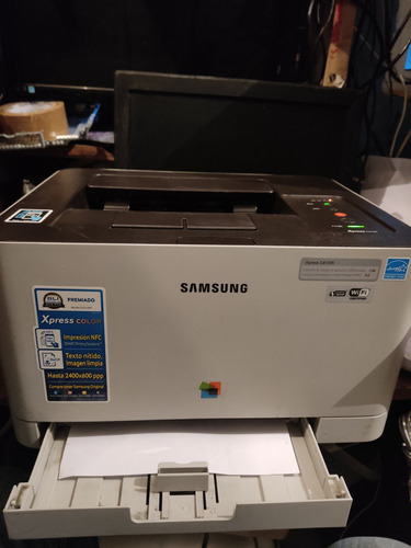 Impresora Samsung C410 Con Toner Bajo Pero Funcionando Pregu