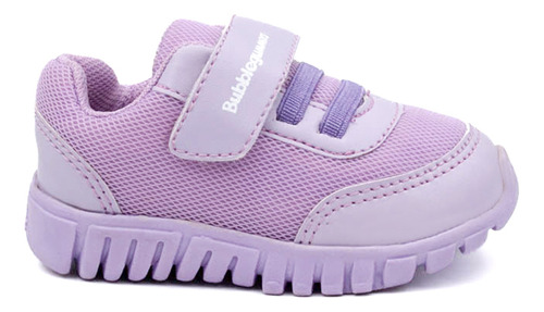 Tenis Bubble Gummers Niña Agujeta Elástica Velcro Hit