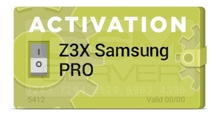 Activación Z3x Samsung Pro