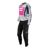 Conjunto Radikal Racing Concept Negro / Reflex Gris Mx Atv