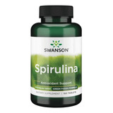 Swanson Green Spirulina Super Alimento Espirulina 500mg 180t