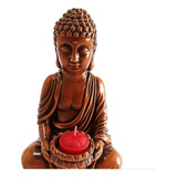 Buda Marrom Com Vela