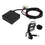 Receptor Bluetooth Para Coche, Entrada Auxiliar Portátil, Ma