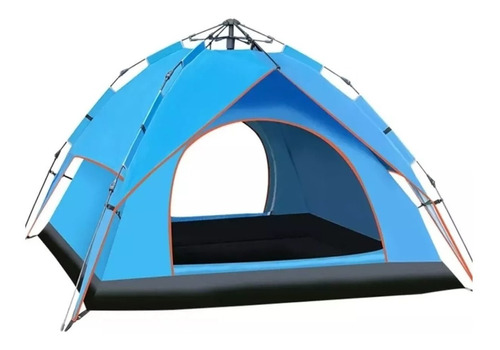 Carpa Automatica Para 6 Personas Camping 220x250x150cm