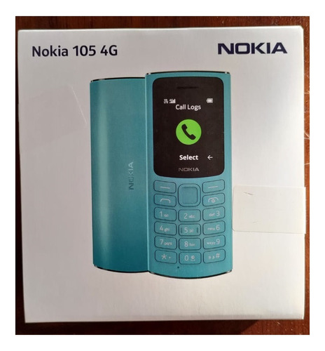 Celular Nokia 105 4g Rádio Fm/lanterna/jogos/mp3 Preto