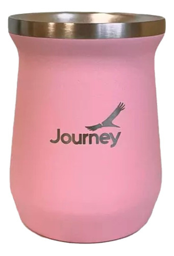 Combo Mate Y Bombilla Journey Acero Inoxidable Termico 236ml