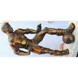 Monijor62-antigua Coleccion Petit Bronce Figura Futbolista