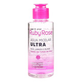 Agua Micelar Ultra Ruby  Rose Demaquila, Tonifica E Hidrata