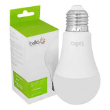 Lâmpada Bulbo Led 12w Bivolt E27 Branco Quente 3000k Brilia