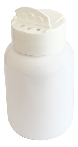 Pote Pet Vazio Para Tempero 150ml (10 Unidades) Cor Branco