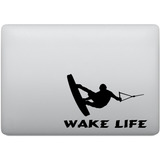 Adesivo De Notebook Wakeboard Wake Life