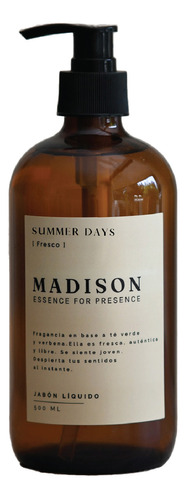 Jabón Líquido 500 Ml Summer Days Ámbar Madison