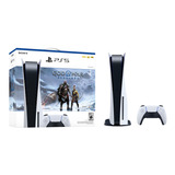 Sony Playstation 5 825gb God Of War Ragnarok Bundle Color Blanco Y Negro