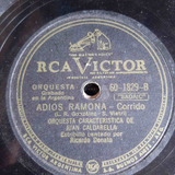 Pasta Juan Caldarella Orq Car Donato Daprile Rca Victor C445