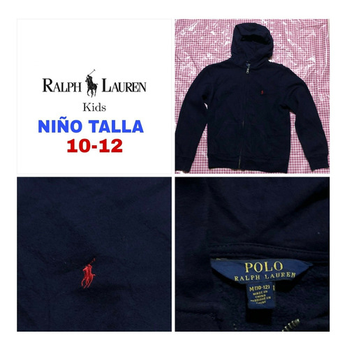 Sweater Ey15a Polo Ralph Lauren Niño10/12 No Tommy Vanelope