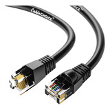 Gowos Cable Ethernet Cat6 (10 Pies - Negro) Utp - Cable De R
