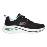 Tenis Mujer Skechers Air Meta - Negro